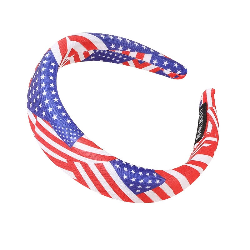 Wholesale American Independence Day Star Knotted Headbands